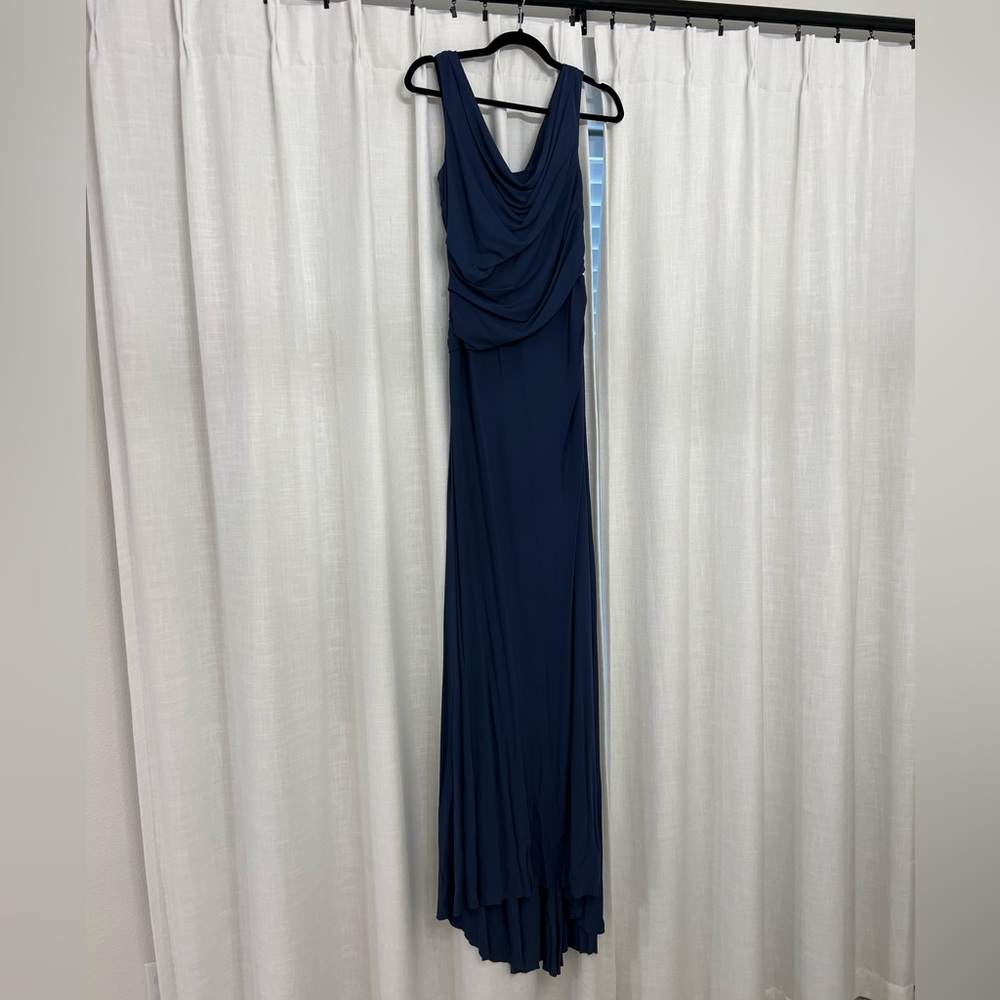 Ted Baker Elegant Navy Blue Evening Gown